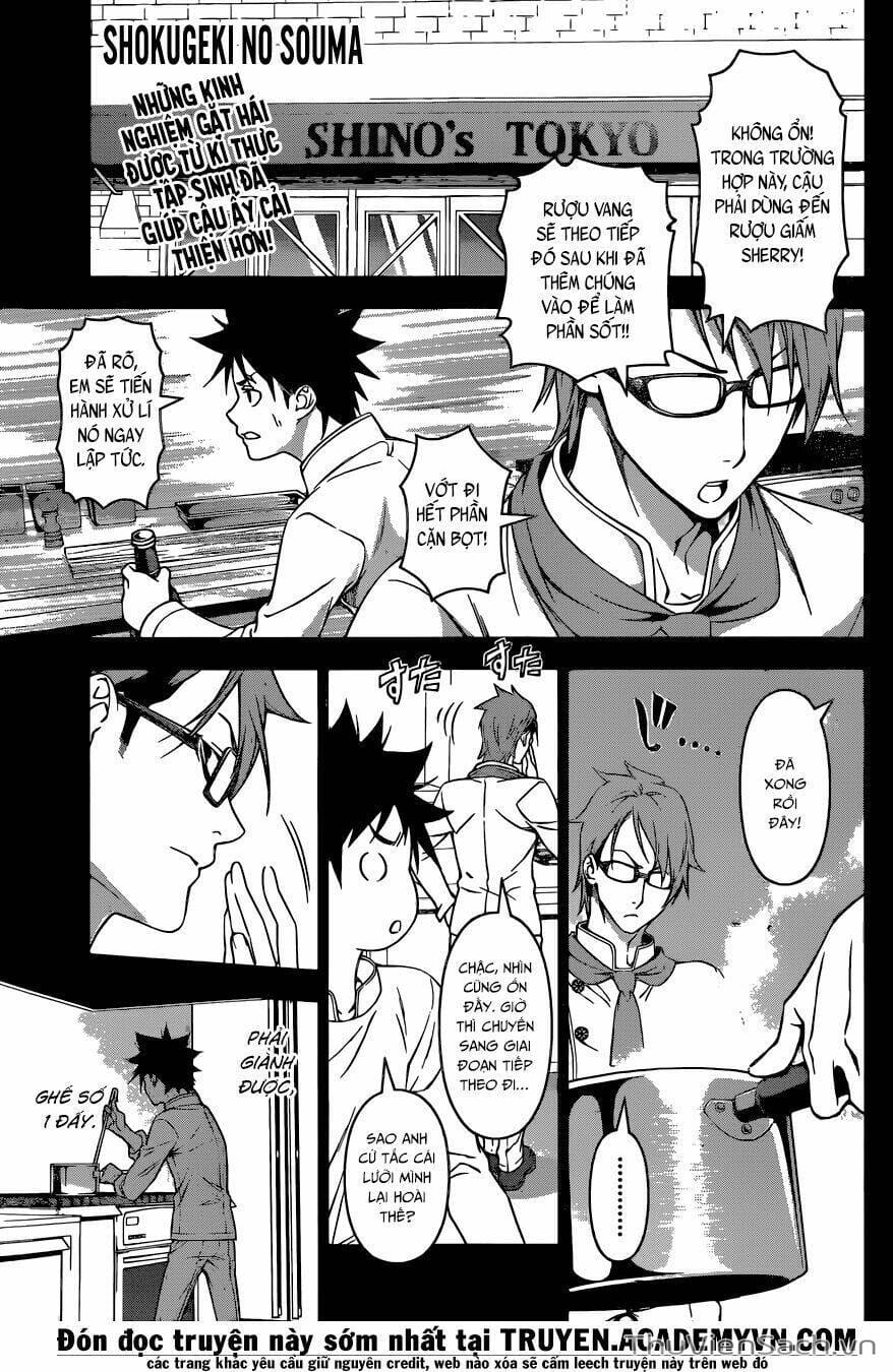 Truyện Tranh Vua Bếp Soma - Cuộc Chiến Ẩm Thực trang 7