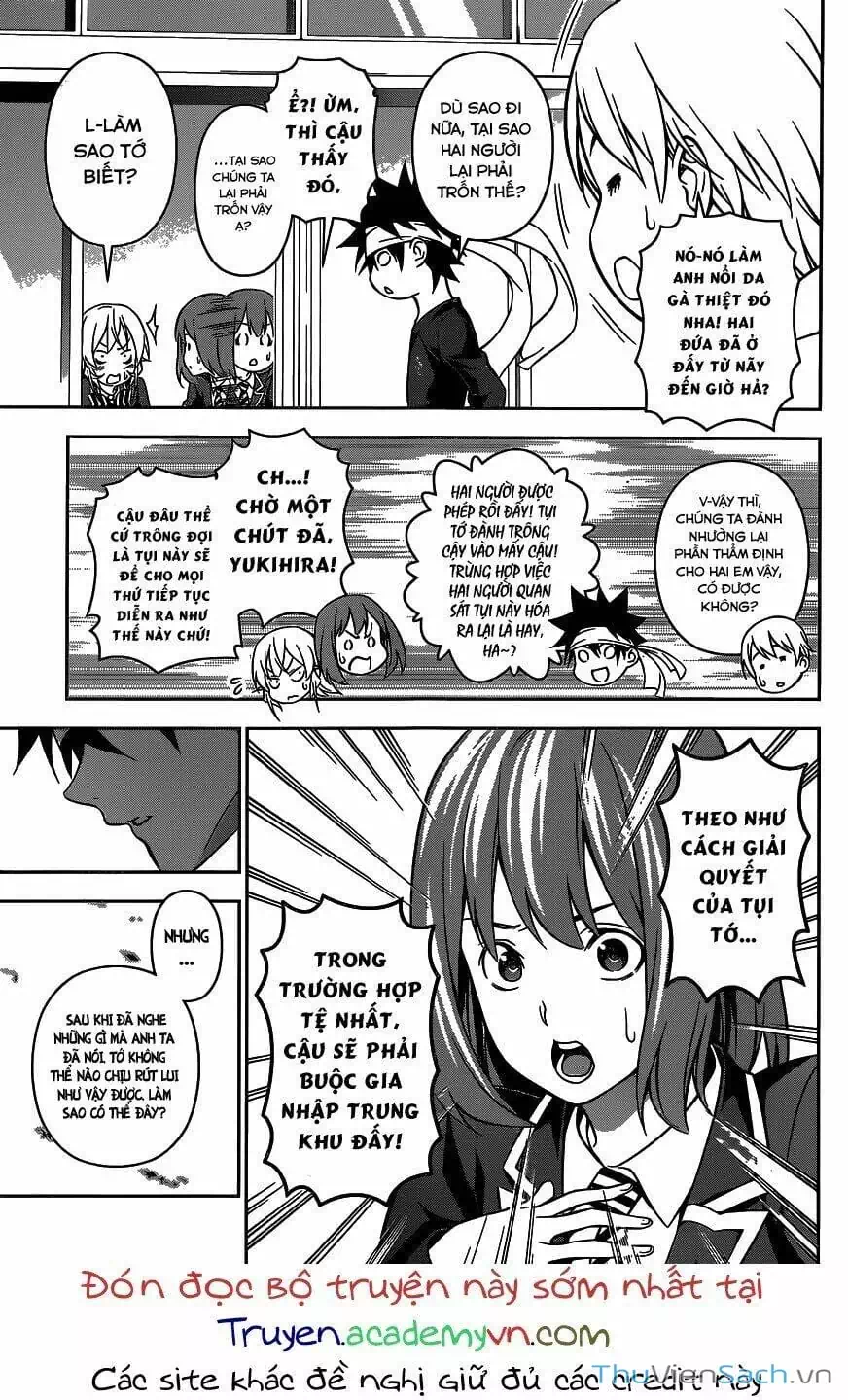 Truyện Tranh Vua Bếp Soma - Cuộc Chiến Ẩm Thực trang 7