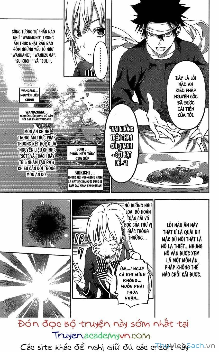Truyện Tranh Vua Bếp Soma - Cuộc Chiến Ẩm Thực trang 7