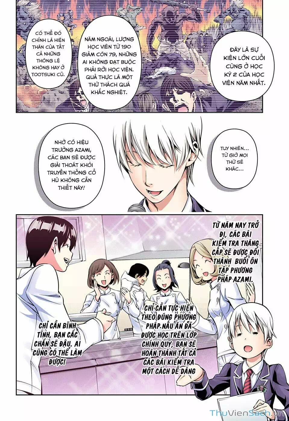 Truyện Tranh Vua Bếp Soma - Cuộc Chiến Ẩm Thực trang 7