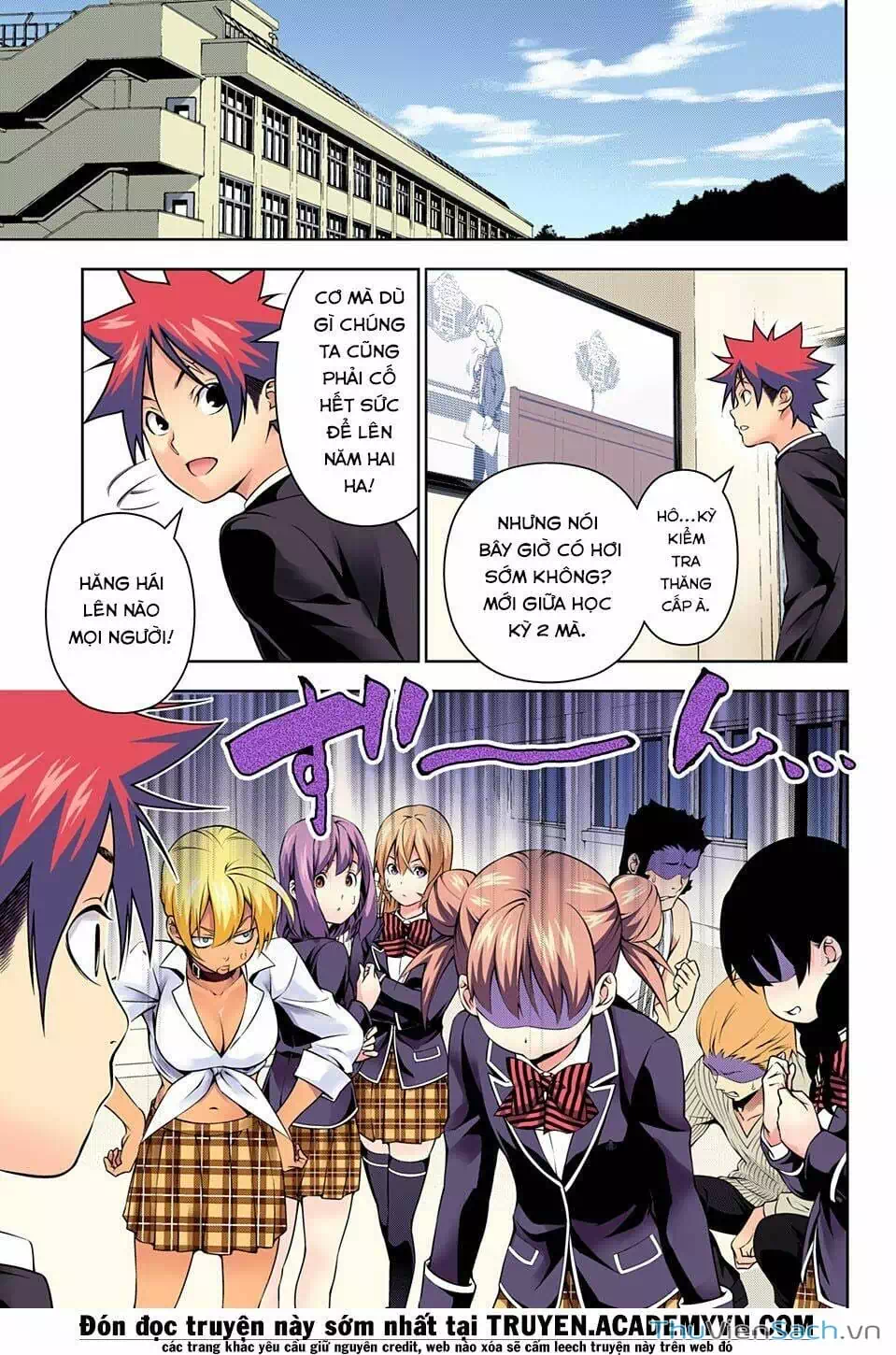 Truyện Tranh Vua Bếp Soma - Cuộc Chiến Ẩm Thực trang 7