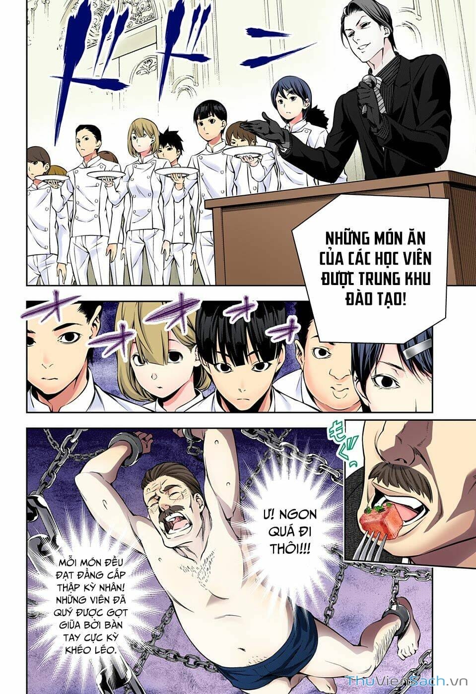 Truyện Tranh Vua Bếp Soma - Cuộc Chiến Ẩm Thực trang 7