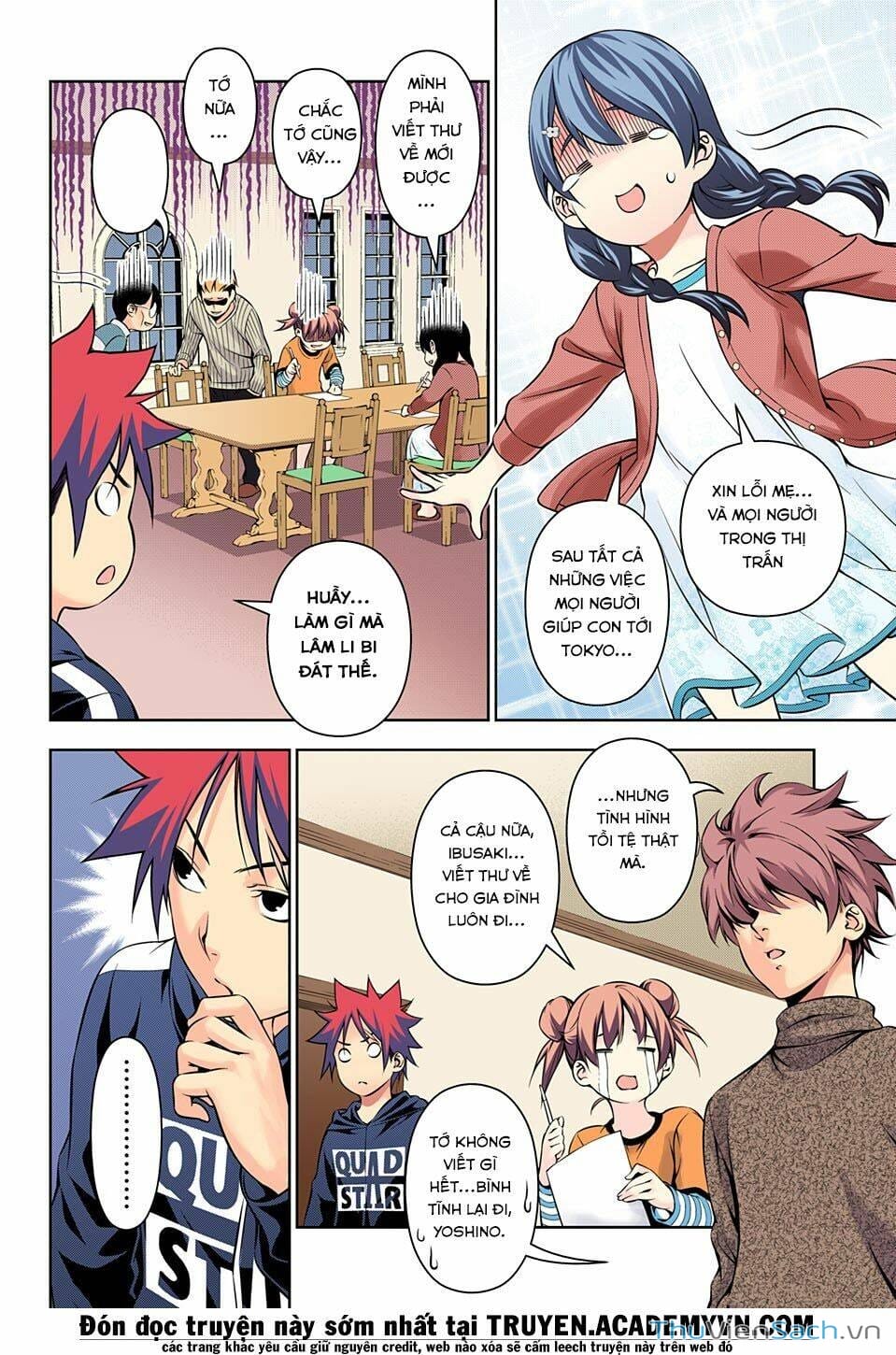 Truyện Tranh Vua Bếp Soma - Cuộc Chiến Ẩm Thực trang 7