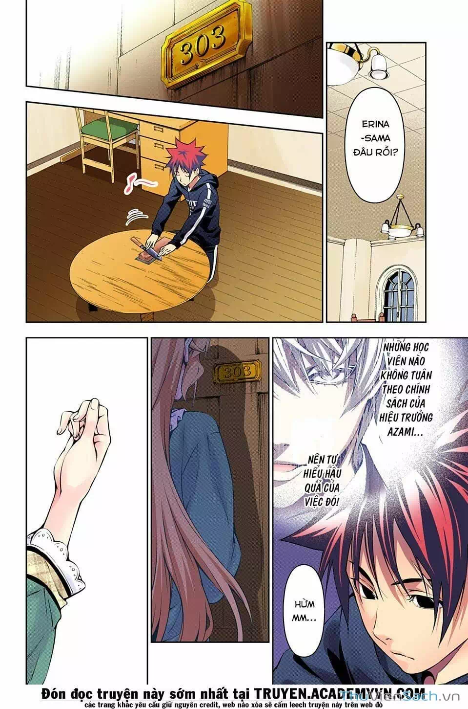 Truyện Tranh Vua Bếp Soma - Cuộc Chiến Ẩm Thực trang 7