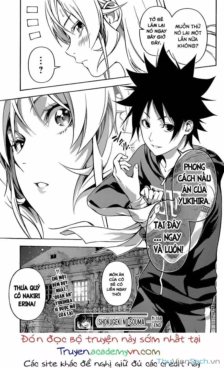 Truyện Tranh Vua Bếp Soma - Cuộc Chiến Ẩm Thực trang 7