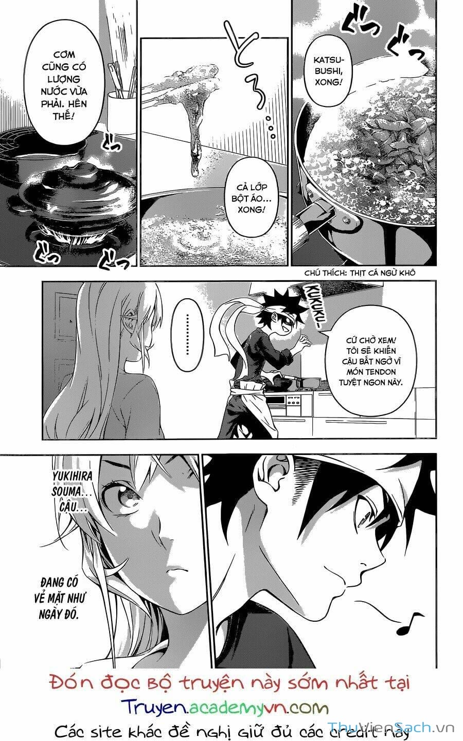 Truyện Tranh Vua Bếp Soma - Cuộc Chiến Ẩm Thực trang 7