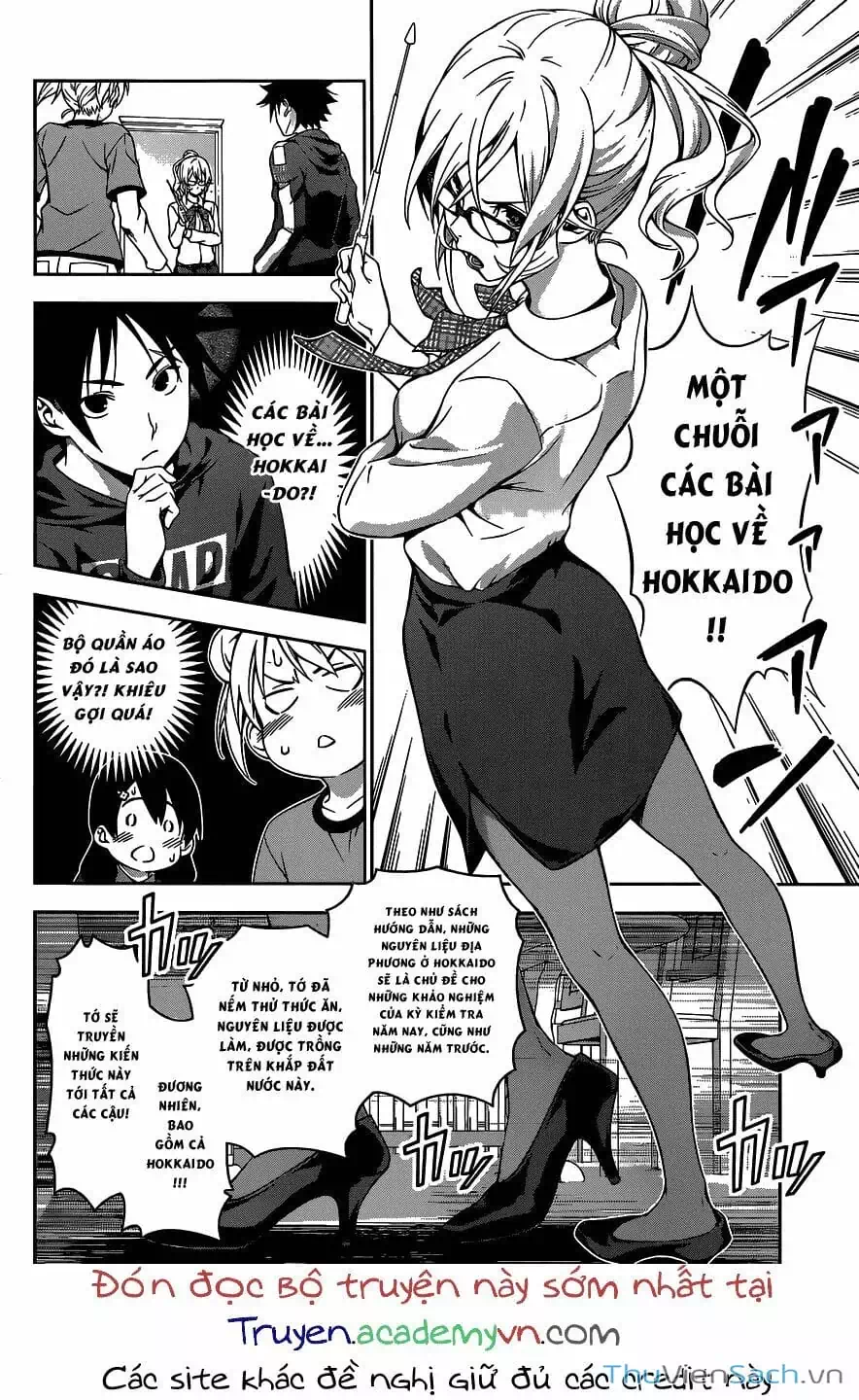 Truyện Tranh Vua Bếp Soma - Cuộc Chiến Ẩm Thực trang 7