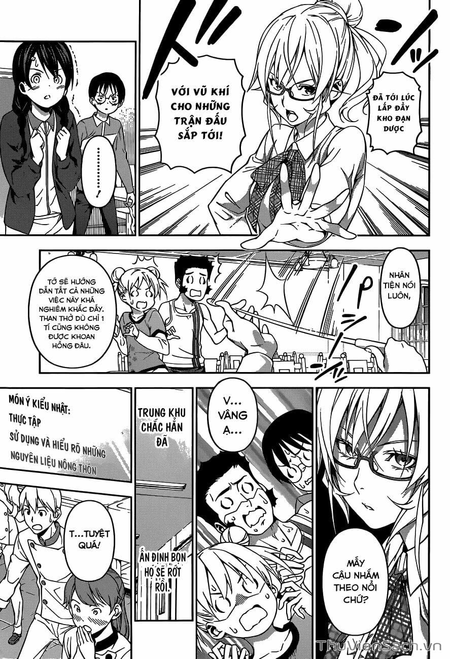 Truyện Tranh Vua Bếp Soma - Cuộc Chiến Ẩm Thực trang 7