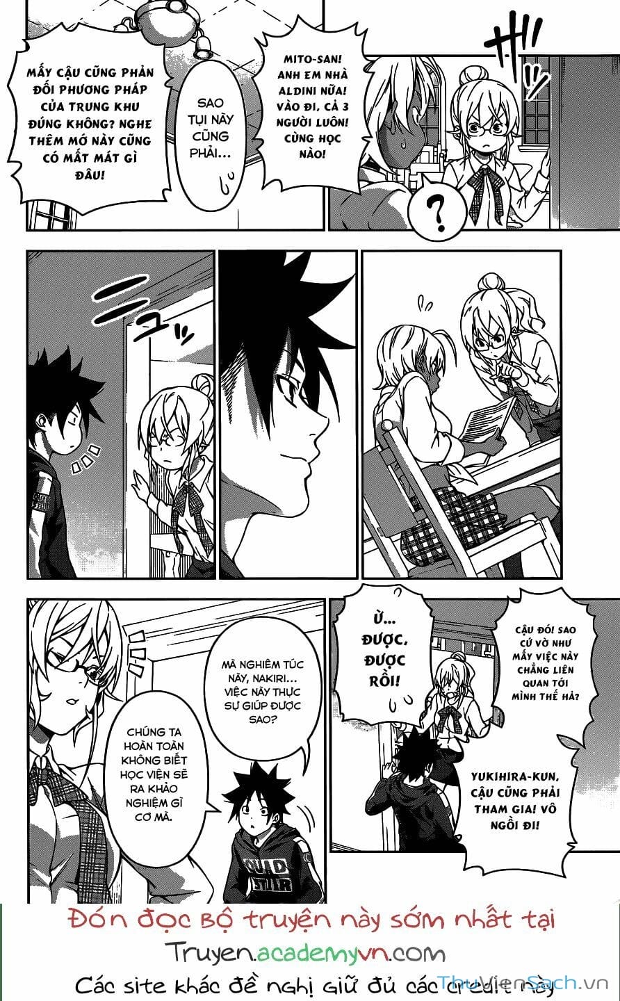 Truyện Tranh Vua Bếp Soma - Cuộc Chiến Ẩm Thực trang 7