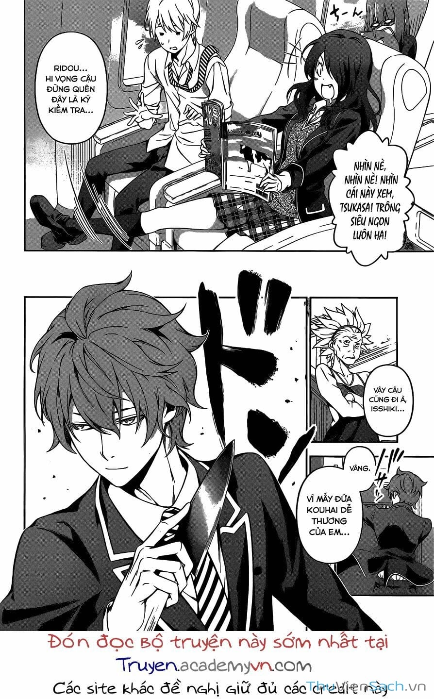 Truyện Tranh Vua Bếp Soma - Cuộc Chiến Ẩm Thực trang 7