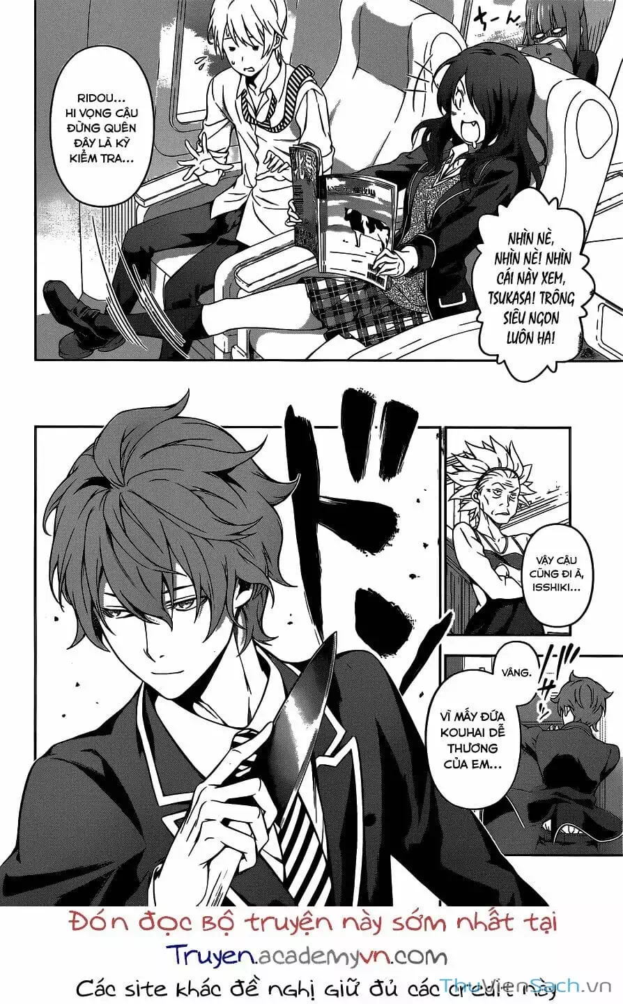 Truyện Tranh Vua Bếp Soma - Cuộc Chiến Ẩm Thực trang 7