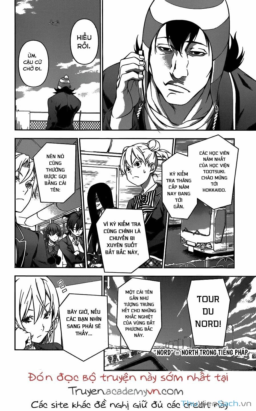 Truyện Tranh Vua Bếp Soma - Cuộc Chiến Ẩm Thực trang 7