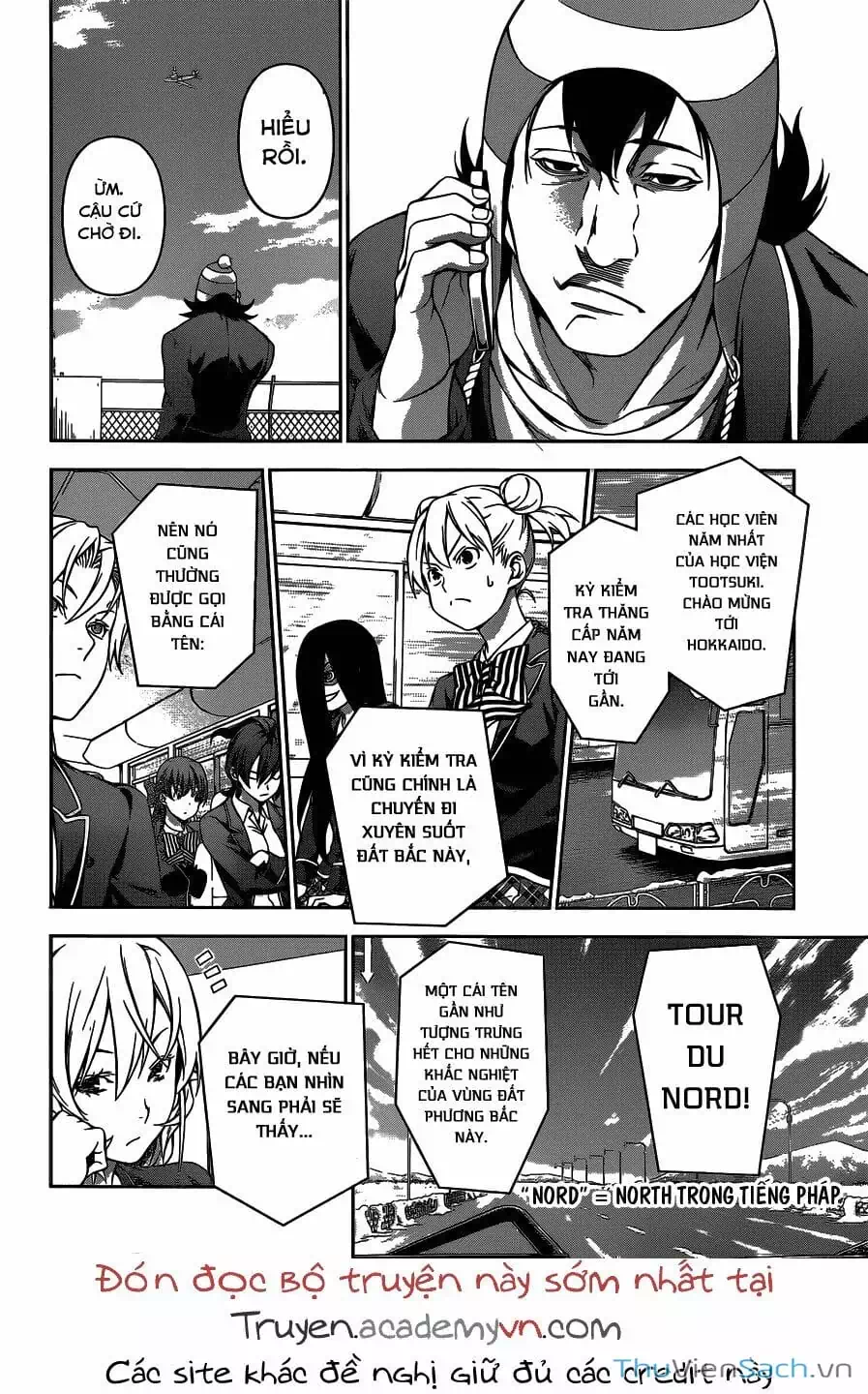 Truyện Tranh Vua Bếp Soma - Cuộc Chiến Ẩm Thực trang 7