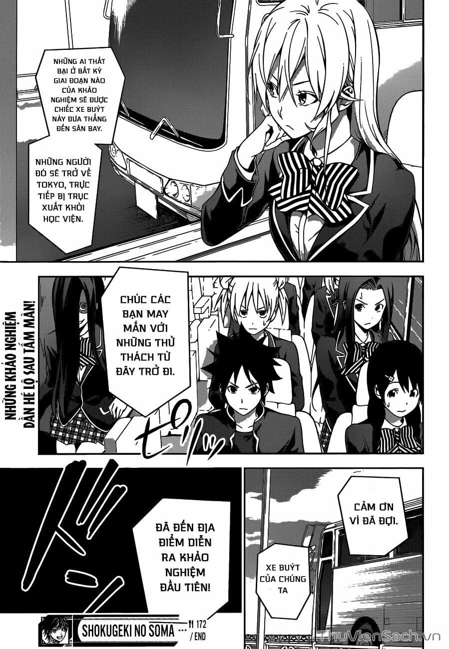 Truyện Tranh Vua Bếp Soma - Cuộc Chiến Ẩm Thực trang 7