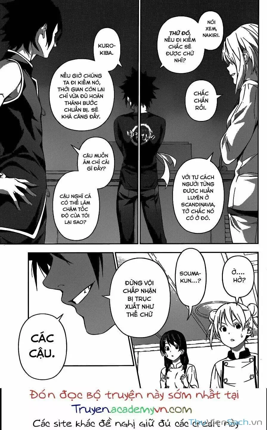 Truyện Tranh Vua Bếp Soma - Cuộc Chiến Ẩm Thực trang 7