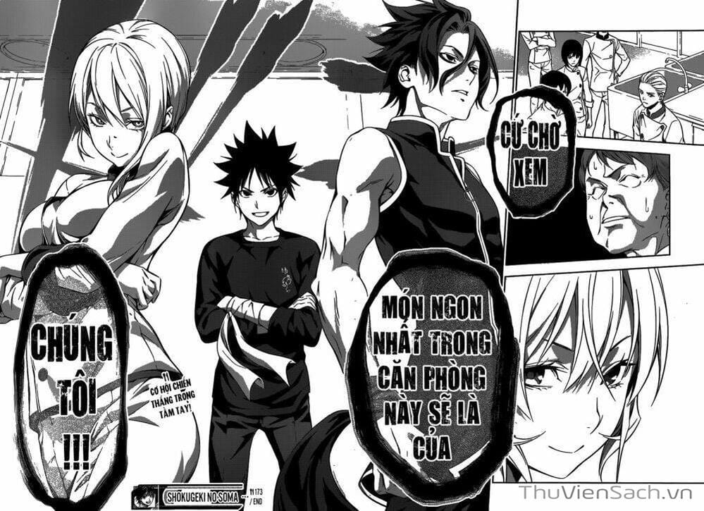 Truyện Tranh Vua Bếp Soma - Cuộc Chiến Ẩm Thực trang 7