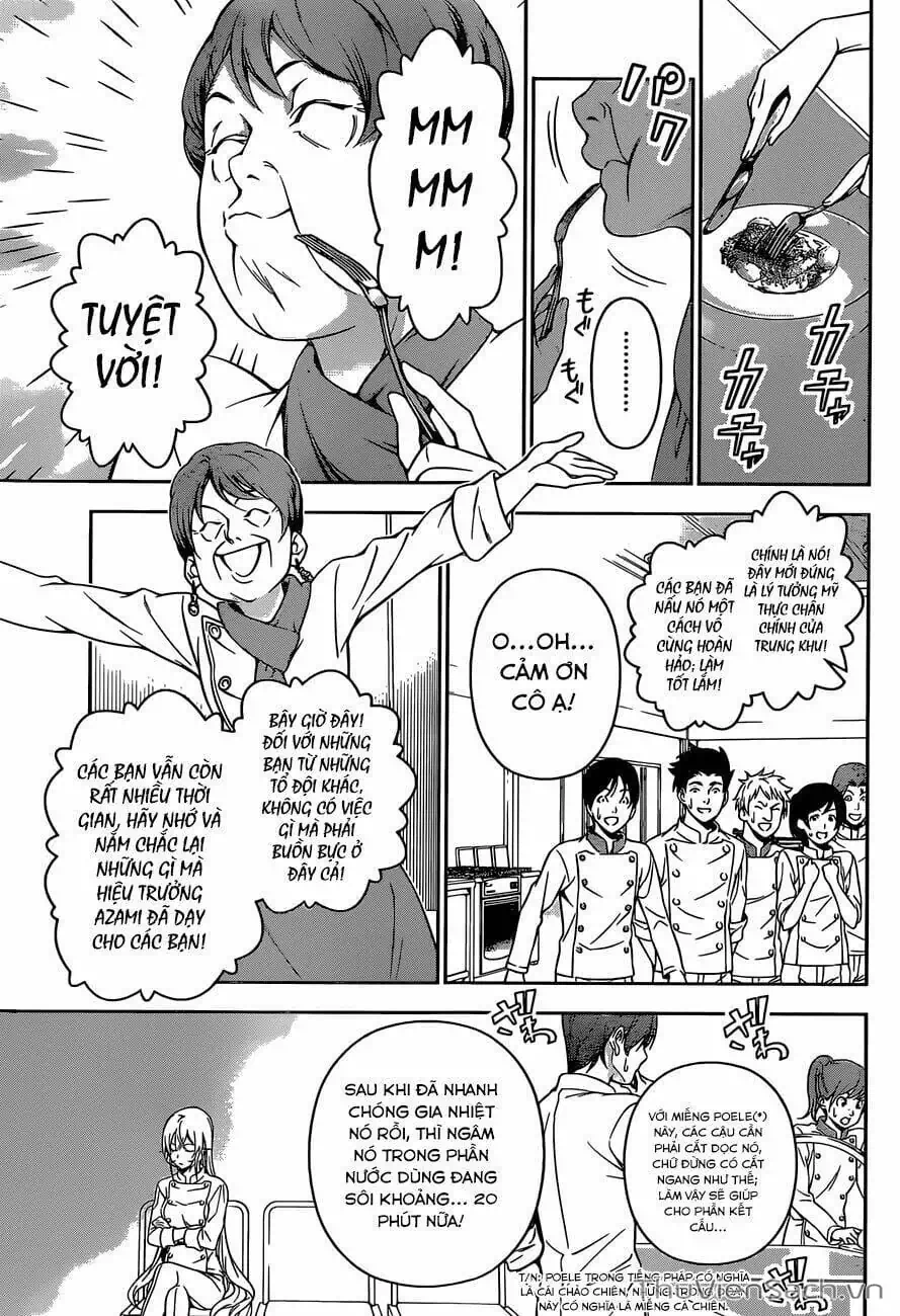 Truyện Tranh Vua Bếp Soma - Cuộc Chiến Ẩm Thực trang 7