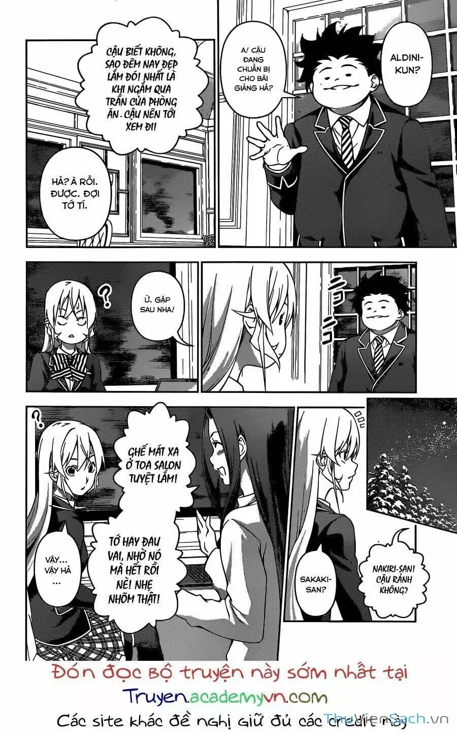 Truyện Tranh Vua Bếp Soma - Cuộc Chiến Ẩm Thực trang 7