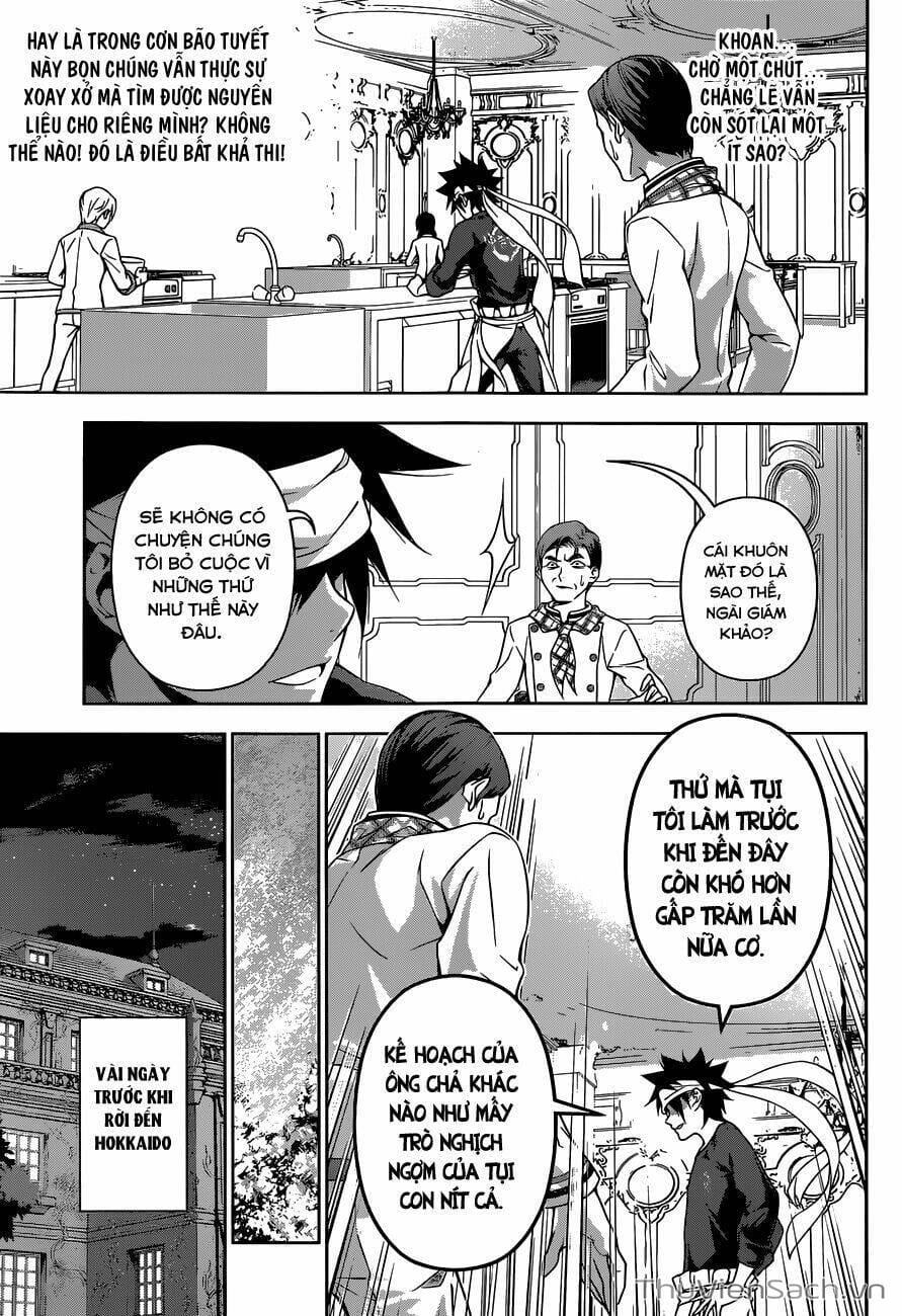 Truyện Tranh Vua Bếp Soma - Cuộc Chiến Ẩm Thực trang 7