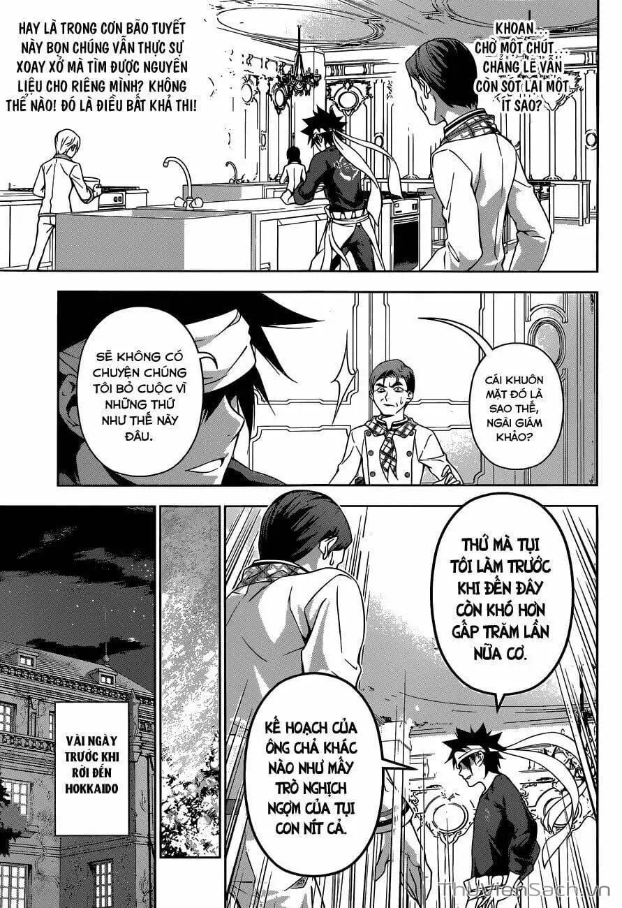 Truyện Tranh Vua Bếp Soma - Cuộc Chiến Ẩm Thực trang 7