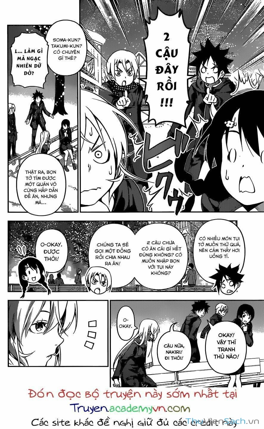 Truyện Tranh Vua Bếp Soma - Cuộc Chiến Ẩm Thực trang 7