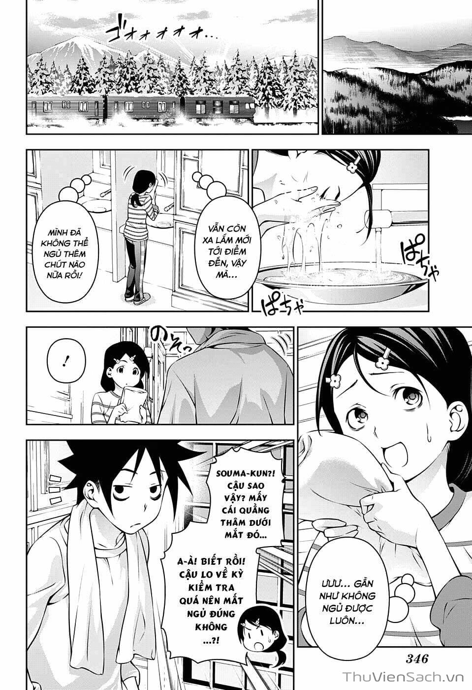 Truyện Tranh Vua Bếp Soma - Cuộc Chiến Ẩm Thực trang 7