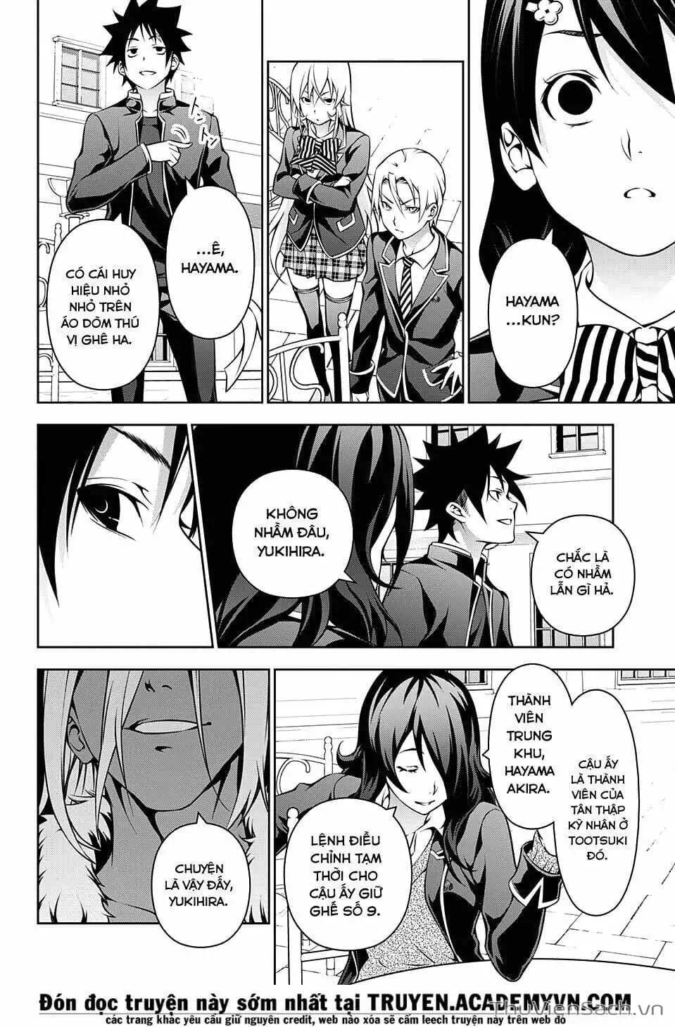 Truyện Tranh Vua Bếp Soma - Cuộc Chiến Ẩm Thực trang 7