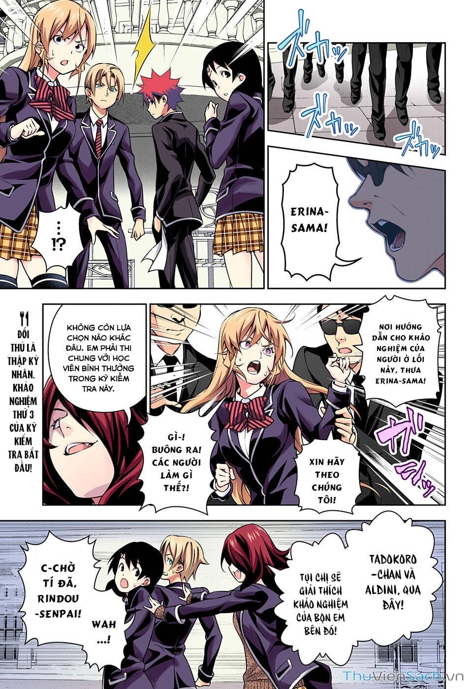 Truyện Tranh Vua Bếp Soma - Cuộc Chiến Ẩm Thực trang 7