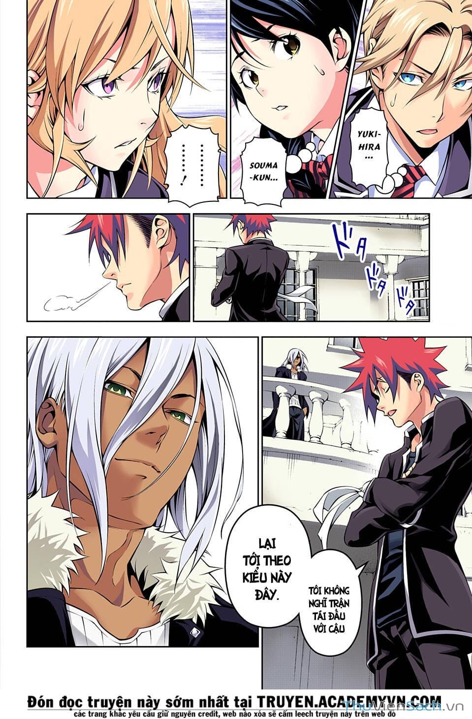 Truyện Tranh Vua Bếp Soma - Cuộc Chiến Ẩm Thực trang 7