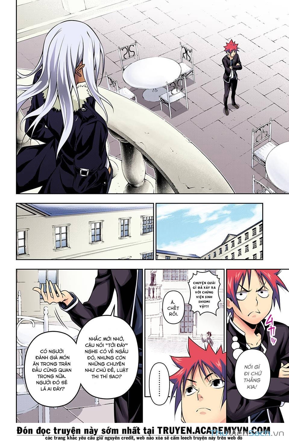 Truyện Tranh Vua Bếp Soma - Cuộc Chiến Ẩm Thực trang 7