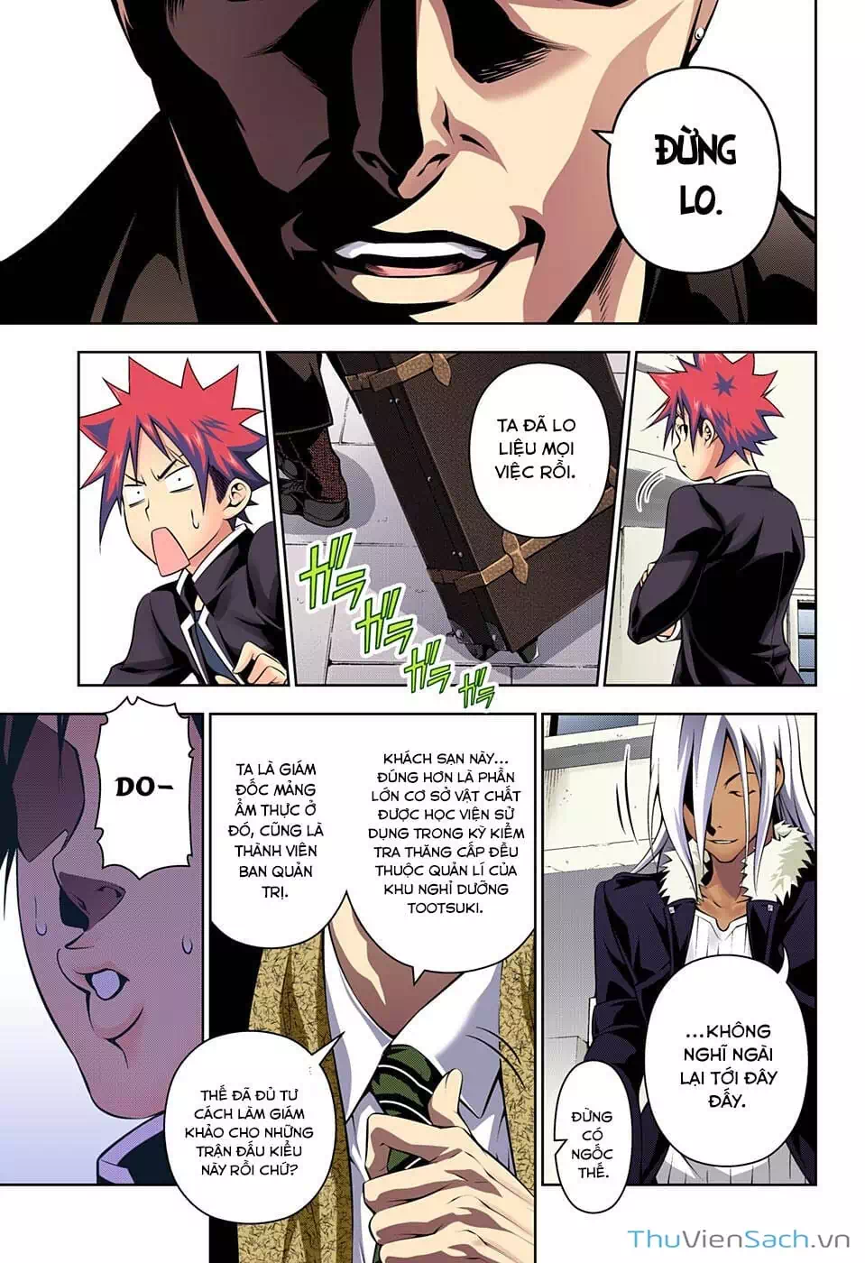 Truyện Tranh Vua Bếp Soma - Cuộc Chiến Ẩm Thực trang 7