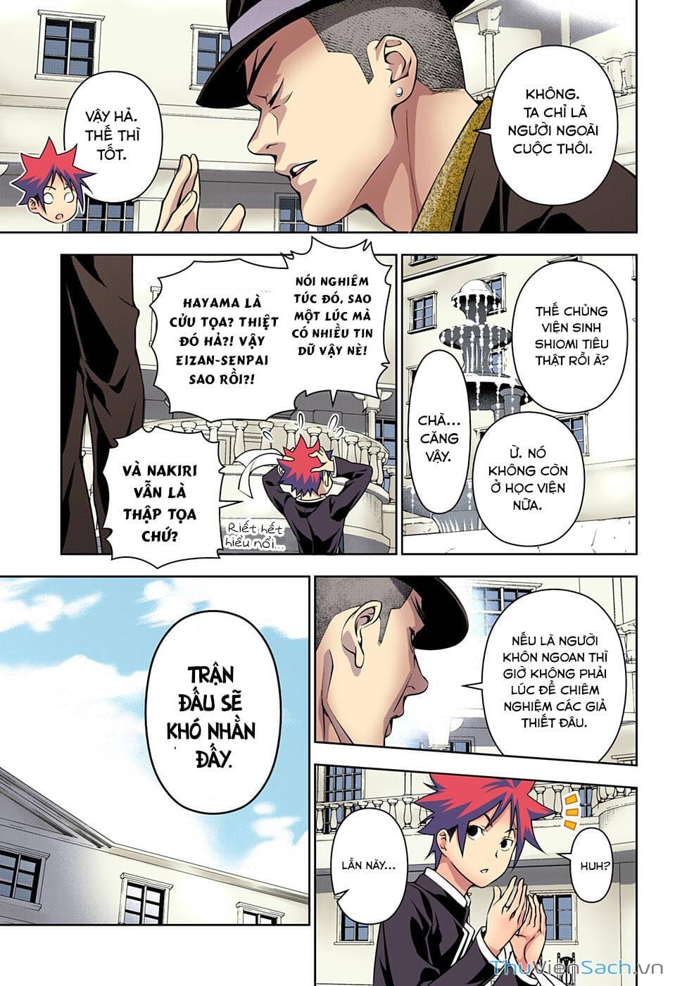 Truyện Tranh Vua Bếp Soma - Cuộc Chiến Ẩm Thực trang 7