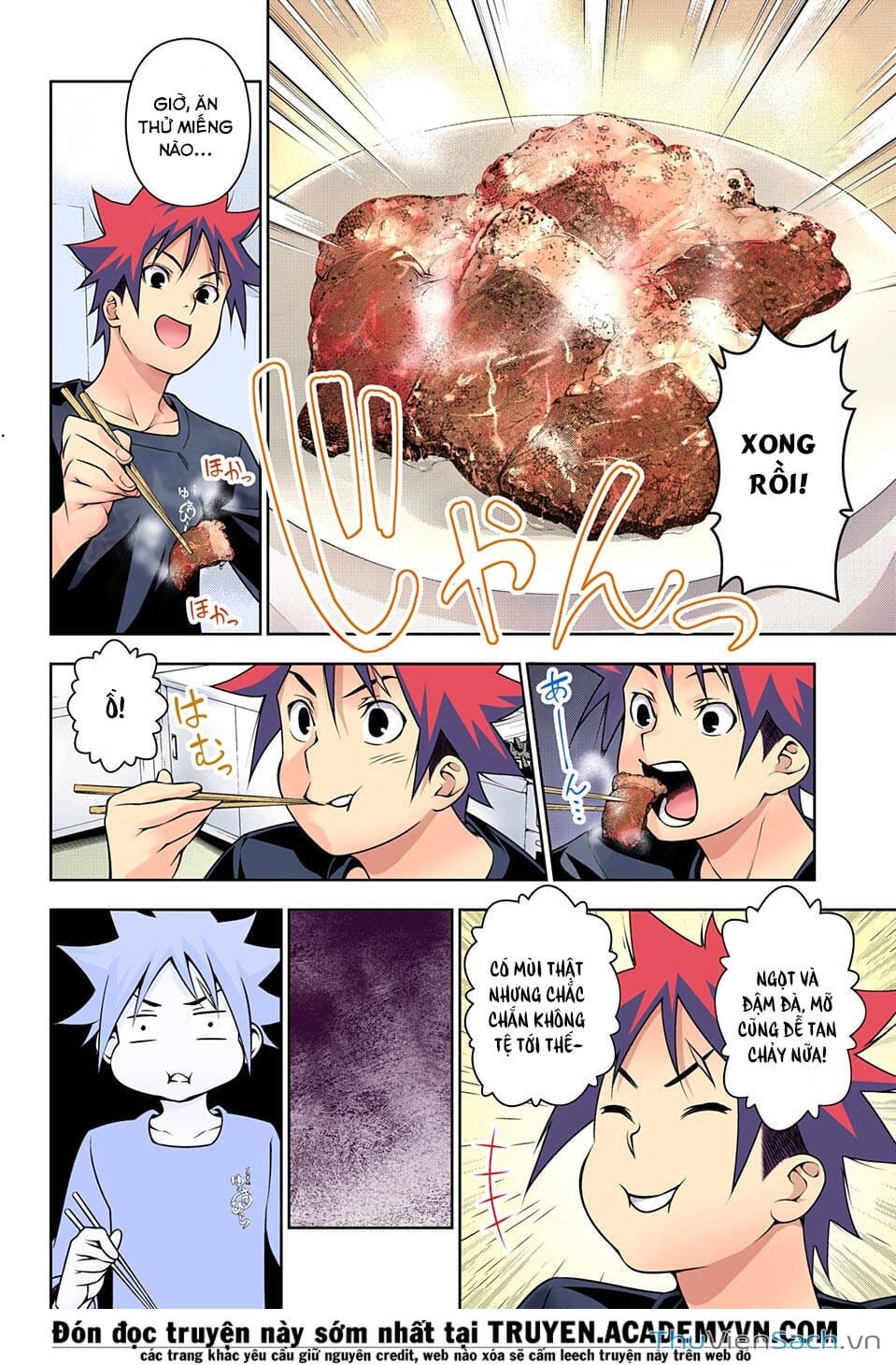 Truyện Tranh Vua Bếp Soma - Cuộc Chiến Ẩm Thực trang 7