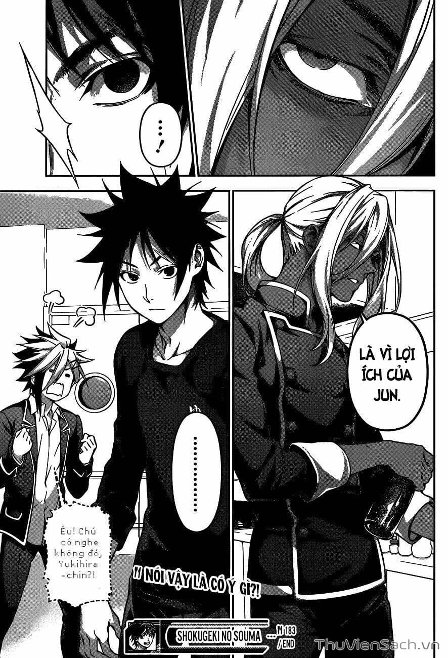 Truyện Tranh Vua Bếp Soma - Cuộc Chiến Ẩm Thực trang 7