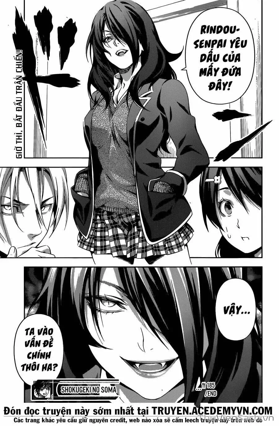 Truyện Tranh Vua Bếp Soma - Cuộc Chiến Ẩm Thực trang 7