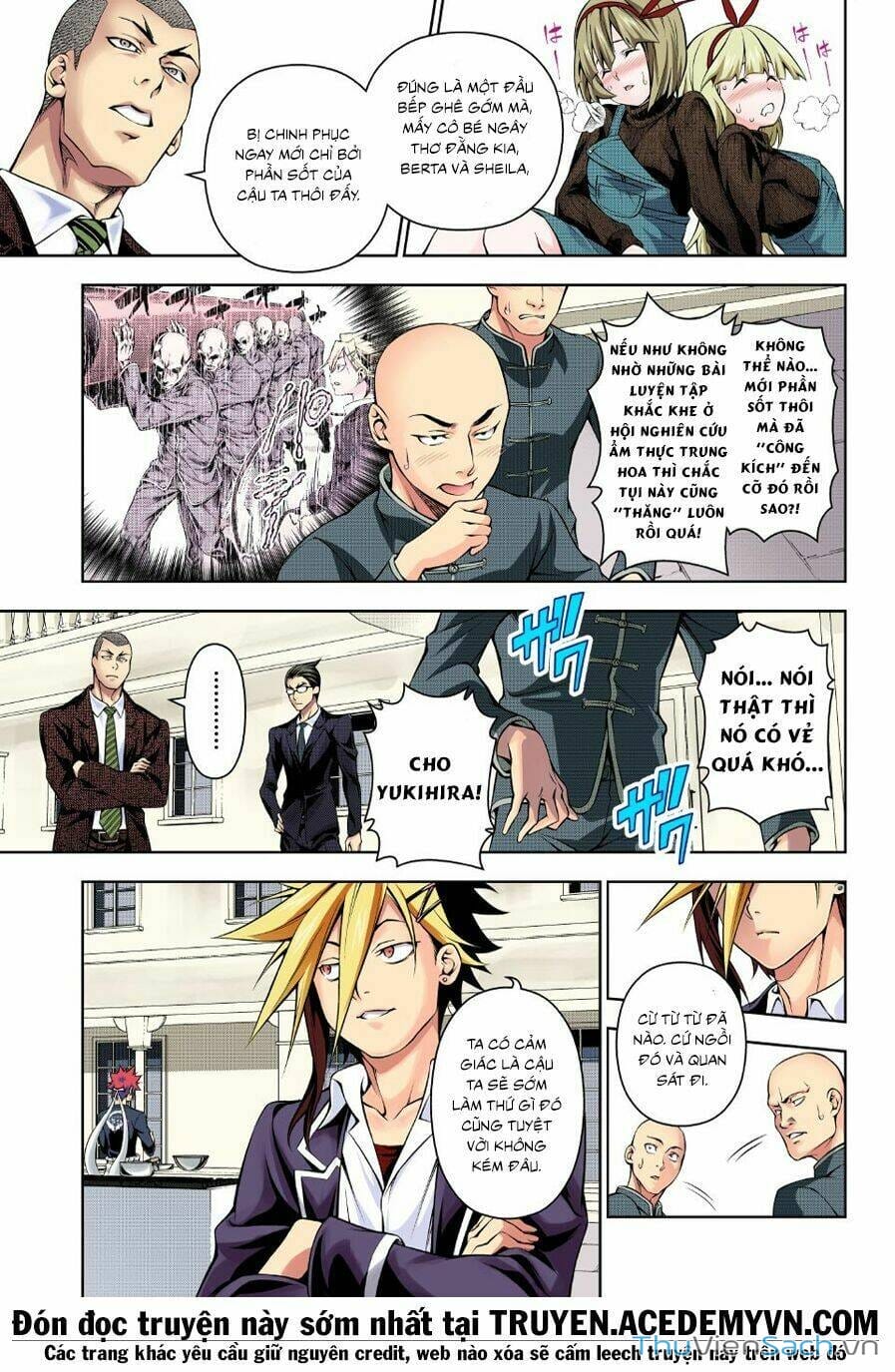 Truyện Tranh Vua Bếp Soma - Cuộc Chiến Ẩm Thực trang 7