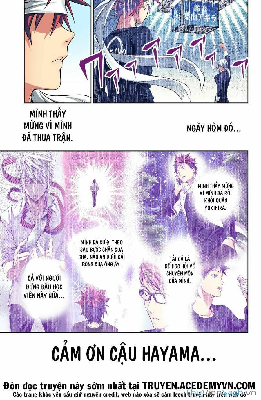 Truyện Tranh Vua Bếp Soma - Cuộc Chiến Ẩm Thực trang 7