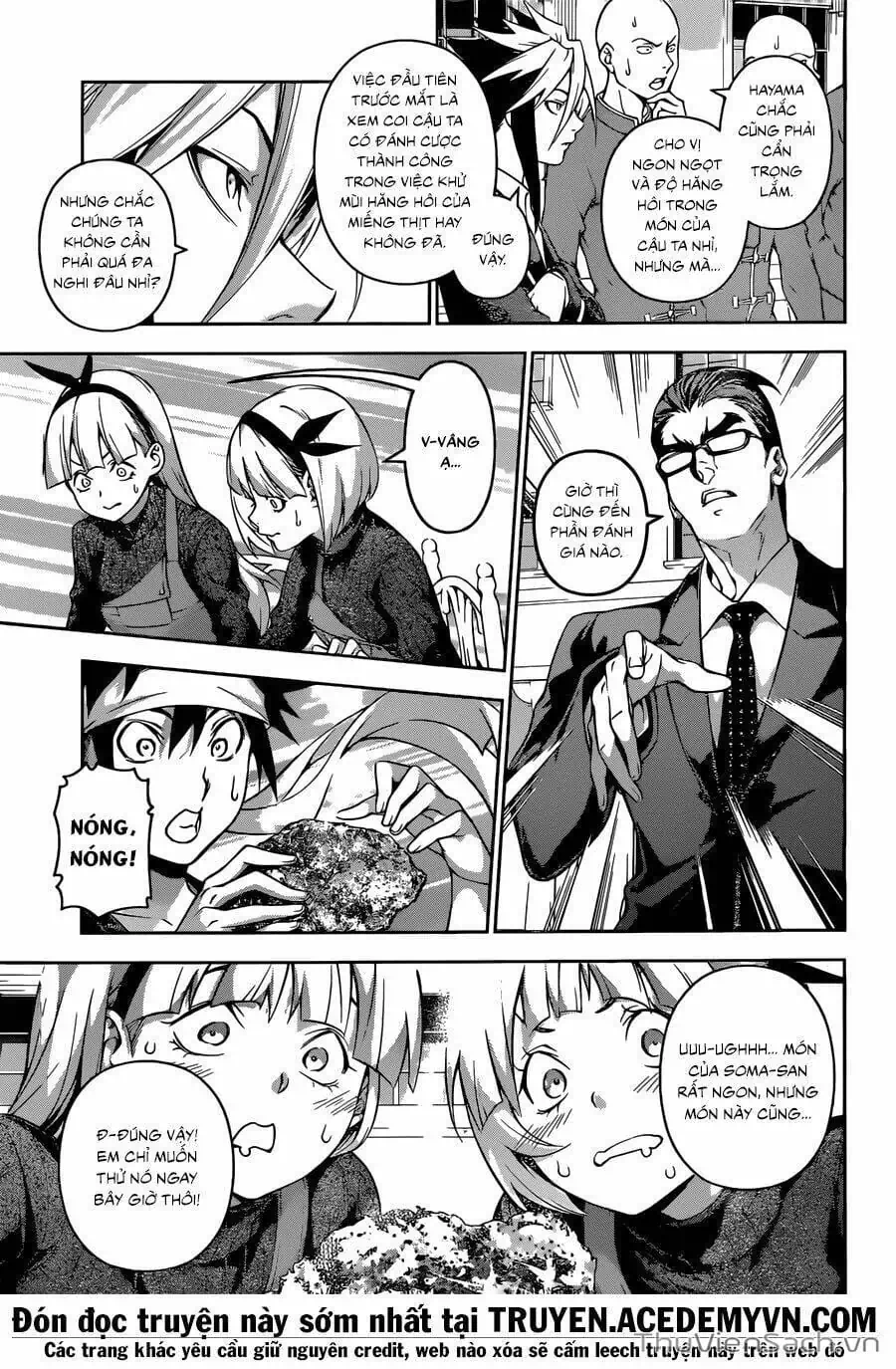 Truyện Tranh Vua Bếp Soma - Cuộc Chiến Ẩm Thực trang 7