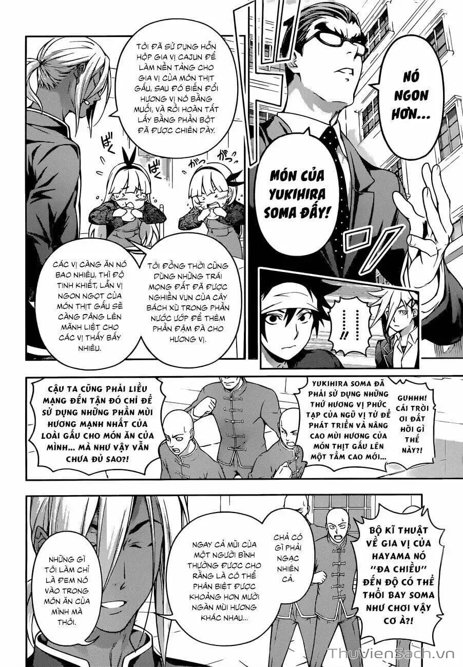 Truyện Tranh Vua Bếp Soma - Cuộc Chiến Ẩm Thực trang 7