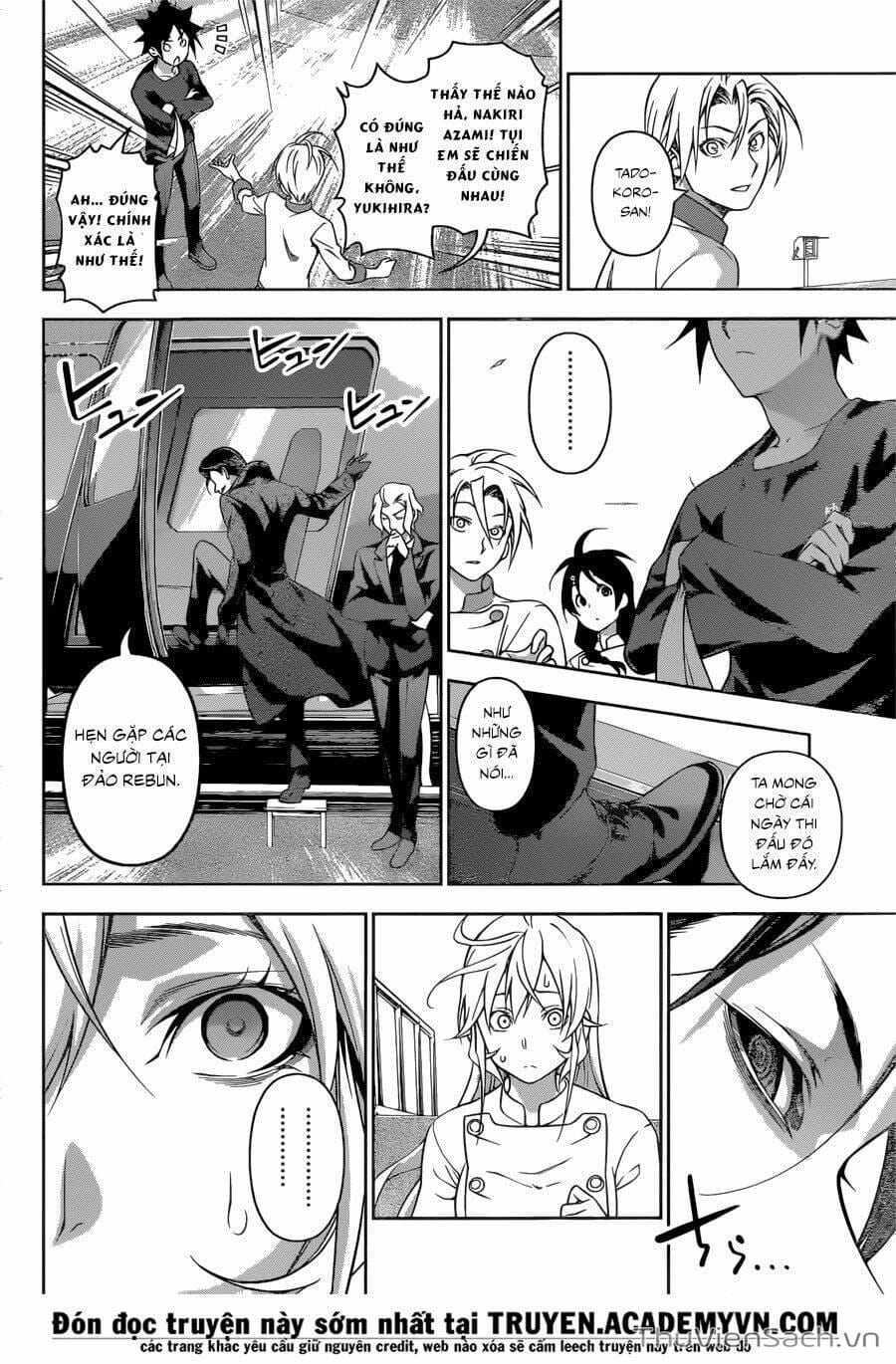 Truyện Tranh Vua Bếp Soma - Cuộc Chiến Ẩm Thực trang 7