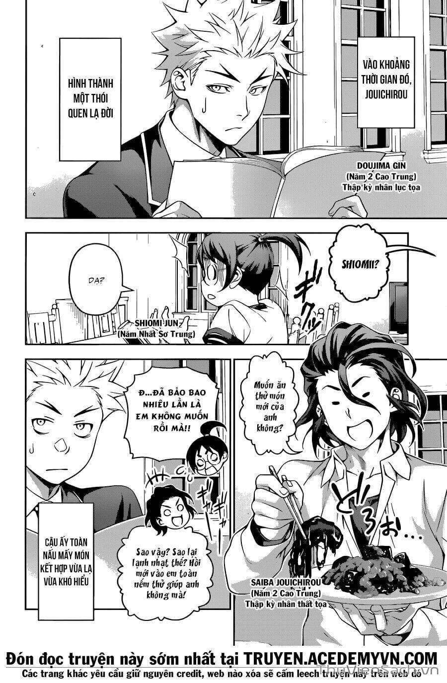 Truyện Tranh Vua Bếp Soma - Cuộc Chiến Ẩm Thực trang 7