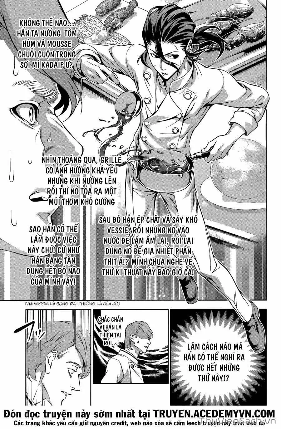 Truyện Tranh Vua Bếp Soma - Cuộc Chiến Ẩm Thực trang 7