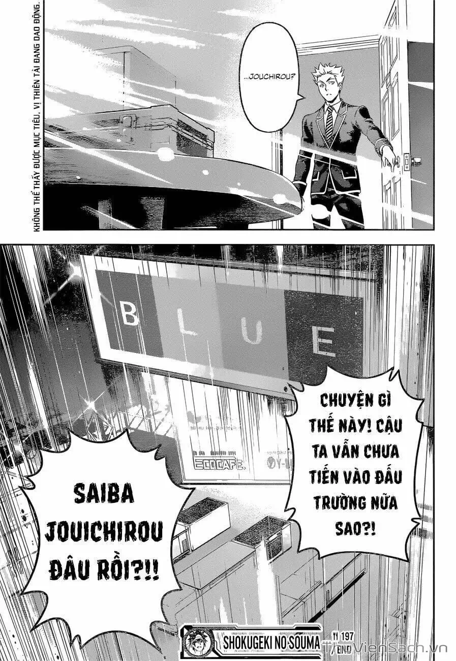 Truyện Tranh Vua Bếp Soma - Cuộc Chiến Ẩm Thực trang 7