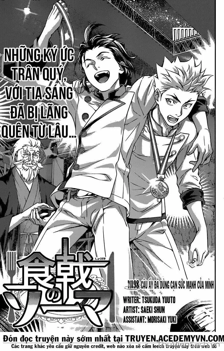 Truyện Tranh Vua Bếp Soma - Cuộc Chiến Ẩm Thực trang 7