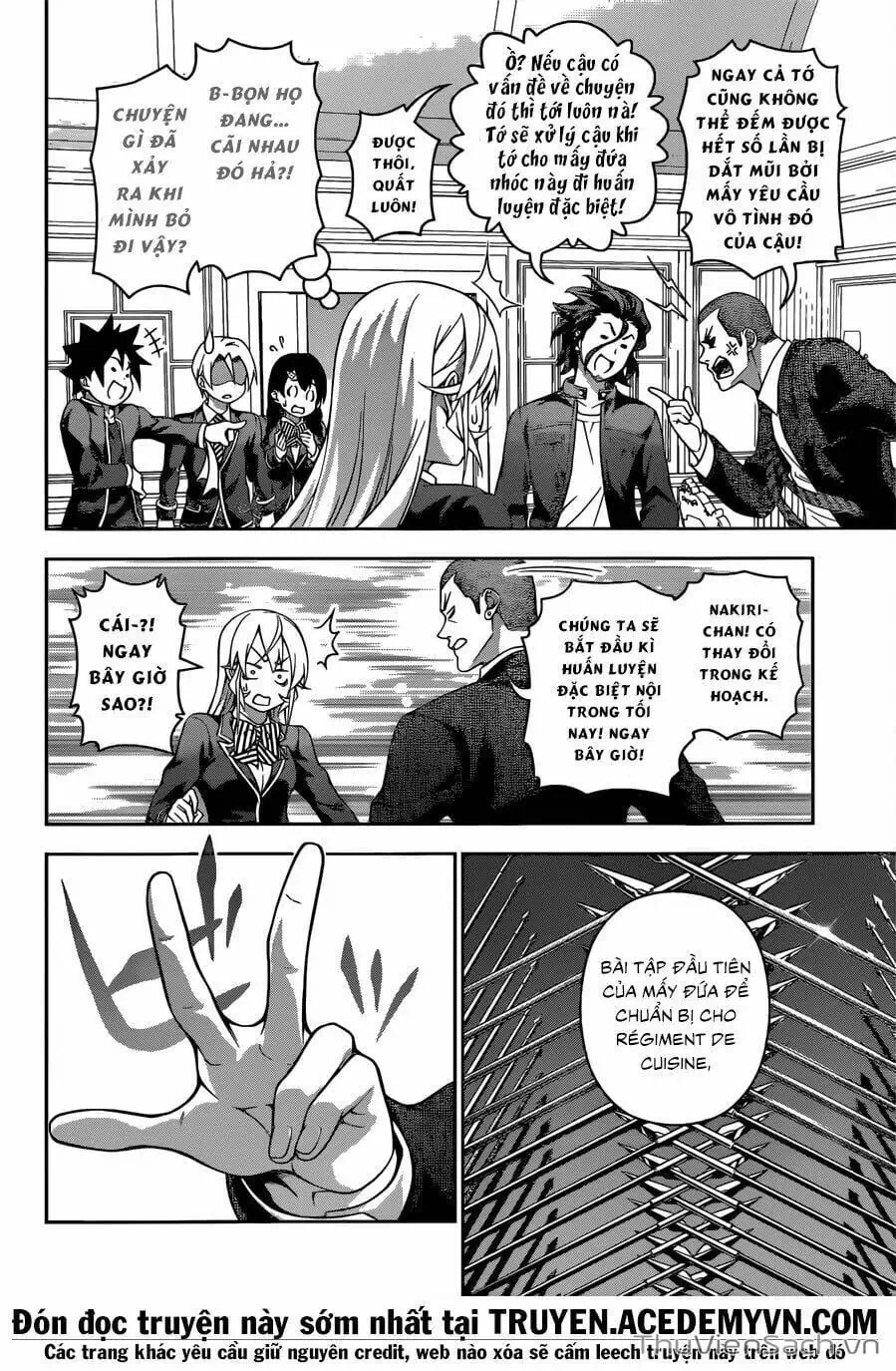 Truyện Tranh Vua Bếp Soma - Cuộc Chiến Ẩm Thực trang 7
