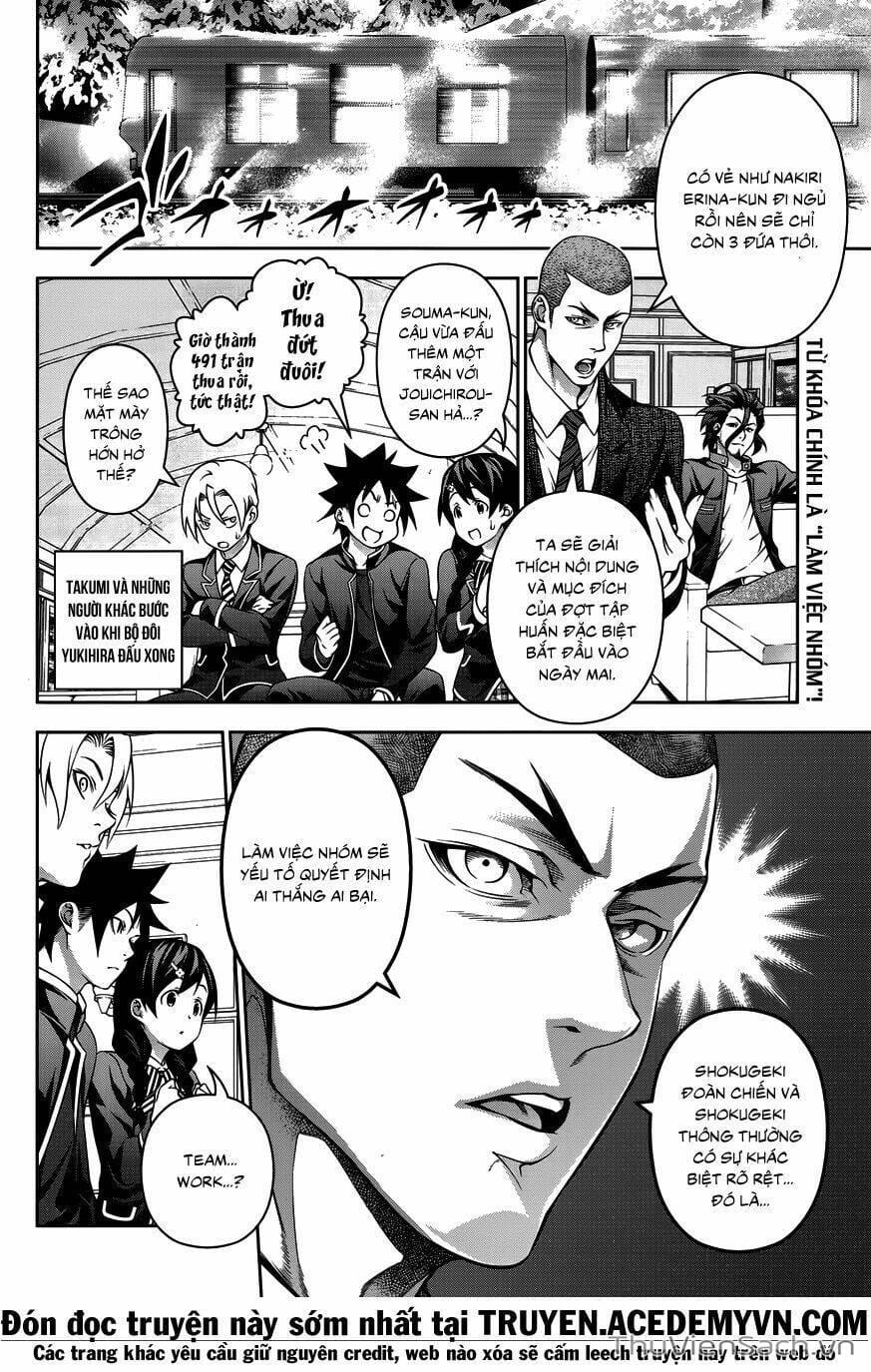 Truyện Tranh Vua Bếp Soma - Cuộc Chiến Ẩm Thực trang 7