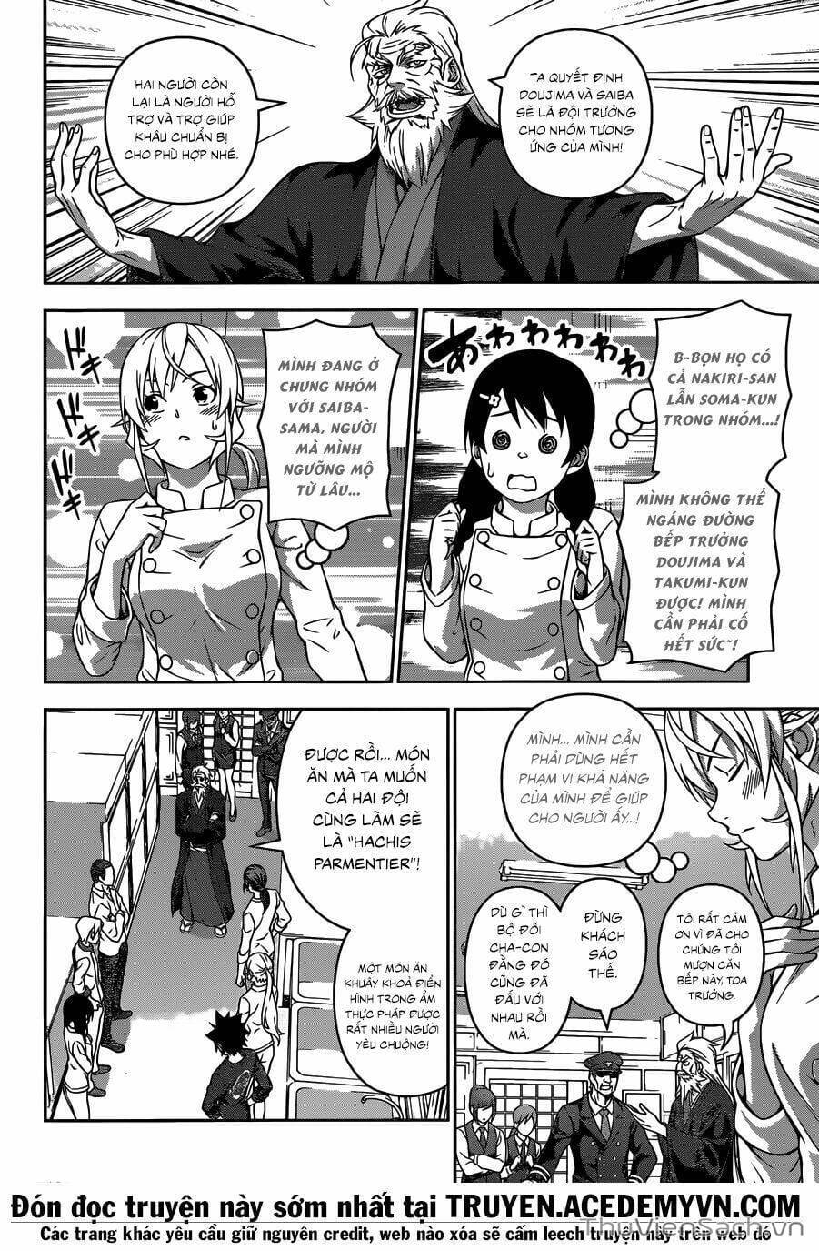 Truyện Tranh Vua Bếp Soma - Cuộc Chiến Ẩm Thực trang 7