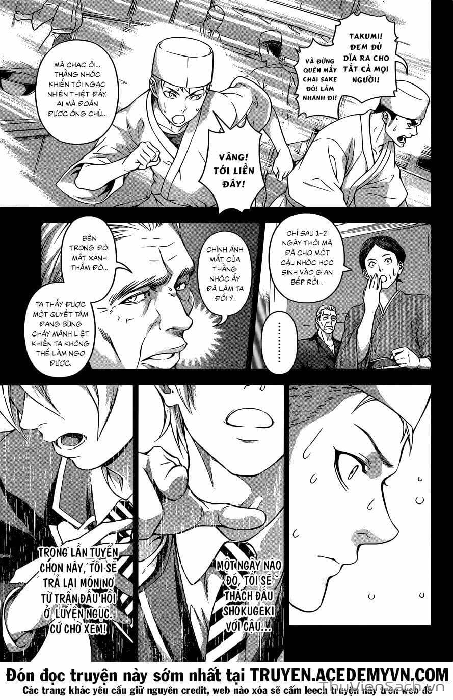 Truyện Tranh Vua Bếp Soma - Cuộc Chiến Ẩm Thực trang 7