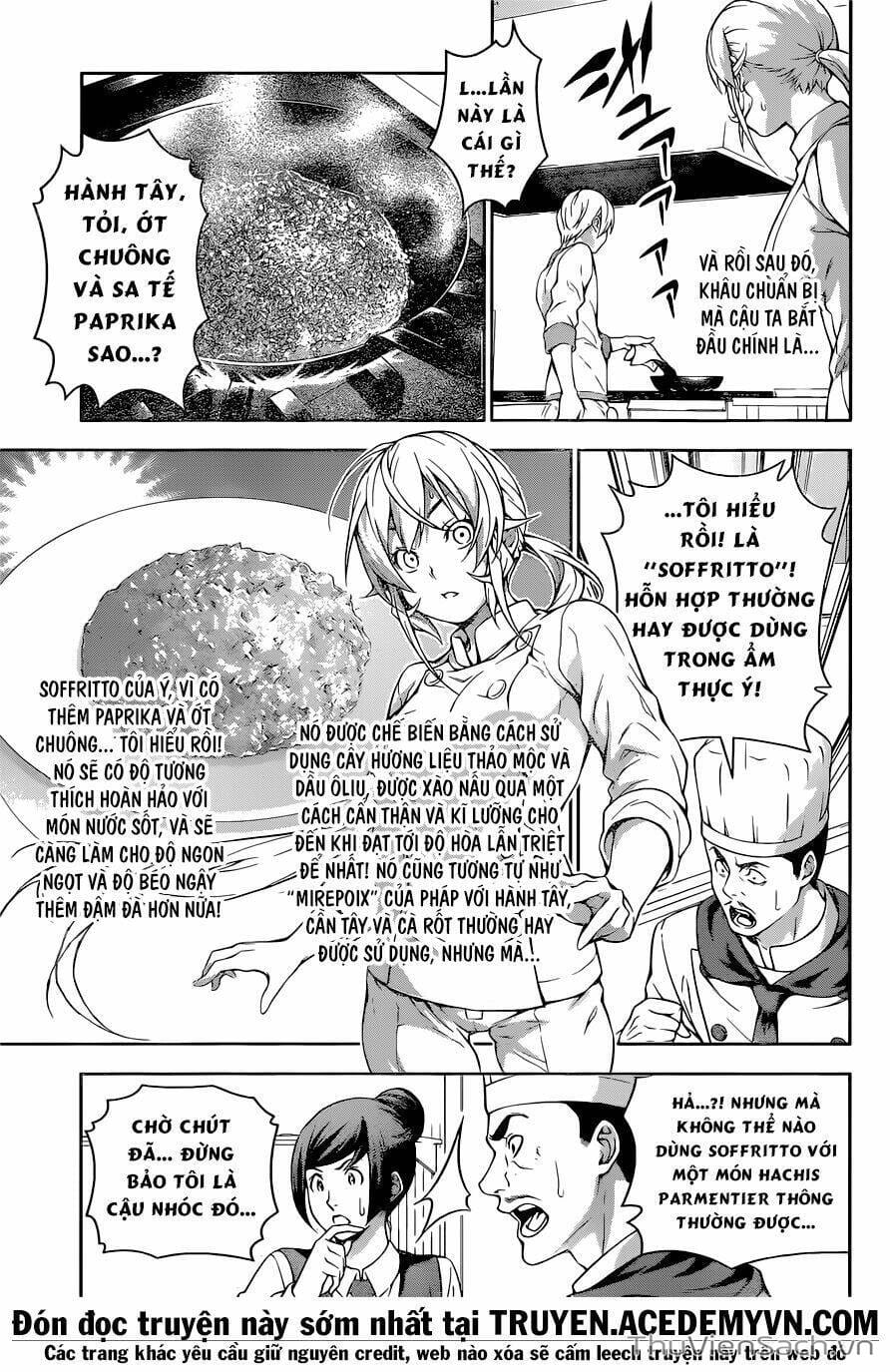 Truyện Tranh Vua Bếp Soma - Cuộc Chiến Ẩm Thực trang 7