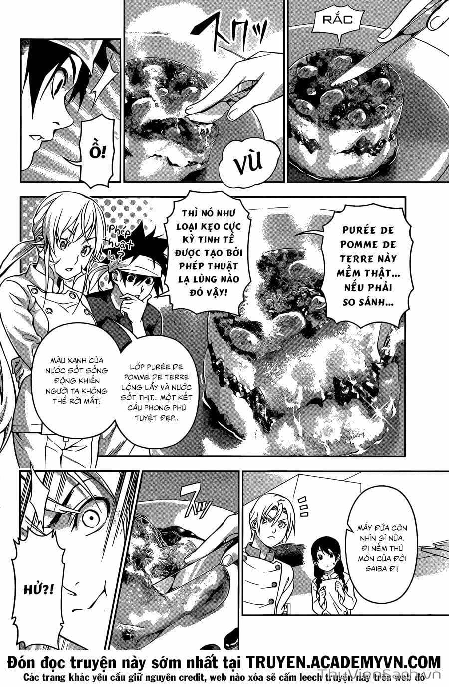 Truyện Tranh Vua Bếp Soma - Cuộc Chiến Ẩm Thực trang 7